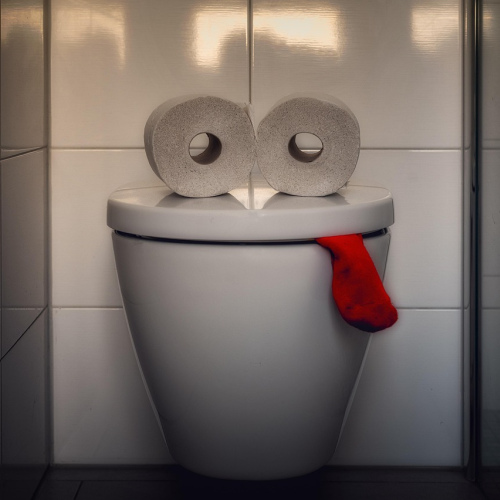 Glow-in-the-Dark Toilet Paper